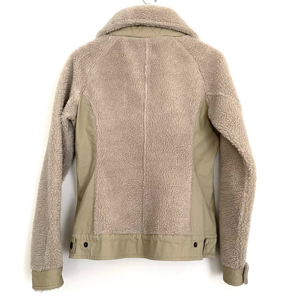 70’s Vibes Sherpa Full Zip Women’s Jacket- Med - Picture 2 of 10